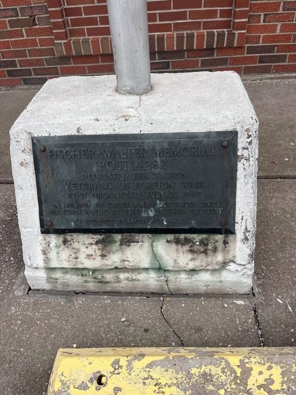 Fisher-Walter Memorial. Click for full size. Fisher-Walter Memorial image. Click for full size.