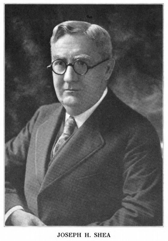 Joseph Hooker Shea (1862-1928). Click for full size. Joseph Hooker Shea (1862-1928) image. Click for full size.