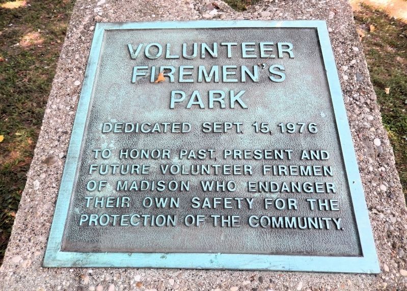 Volunteer Firemen's Park image. Click for full size.
