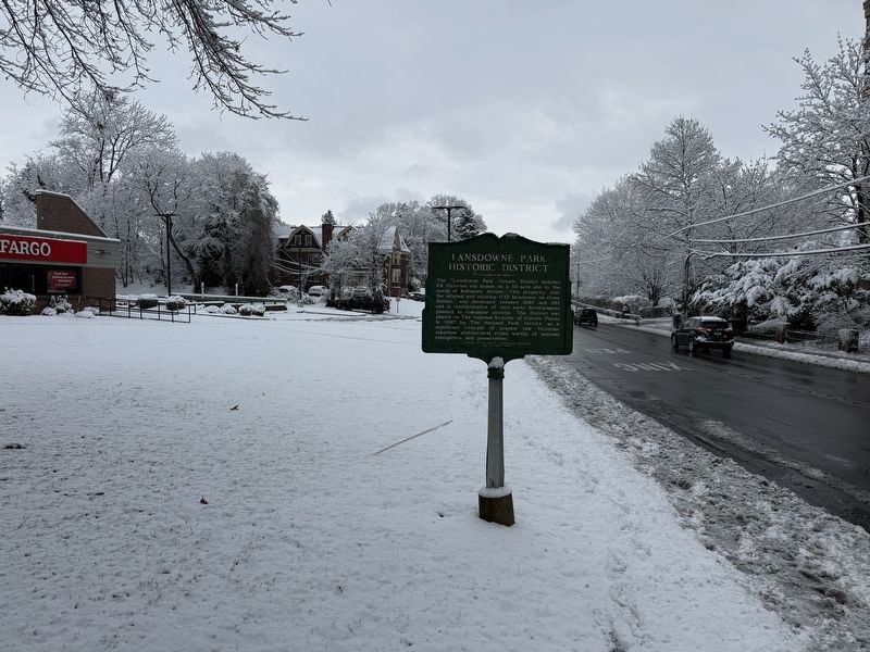 Lansdowne Park Historic District Marker image. Click for full size.