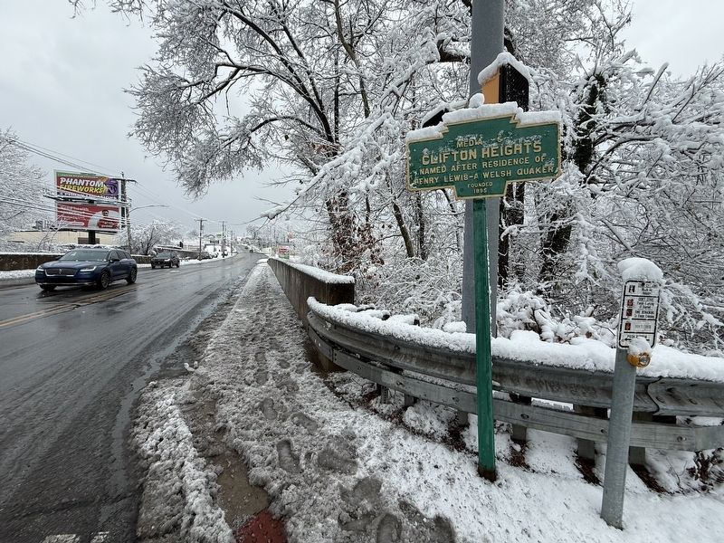 Clifton Heights Marker image. Click for full size.