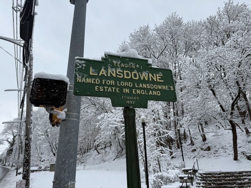 Lansdowne Marker image. Click for full size.