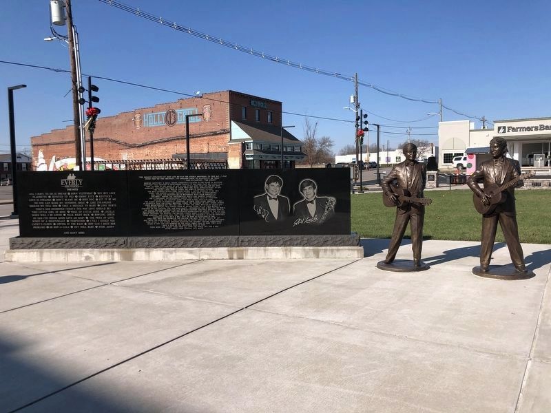 The Everly Brothers Marker. Click for full size. The Everly Brothers Marker image. Click for full size.