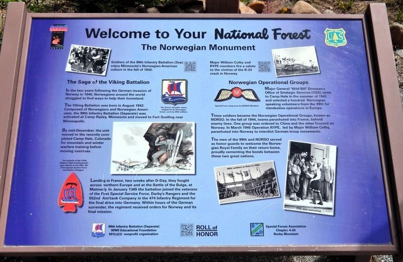 The Norwegian Monument Marker image. Click for full size.