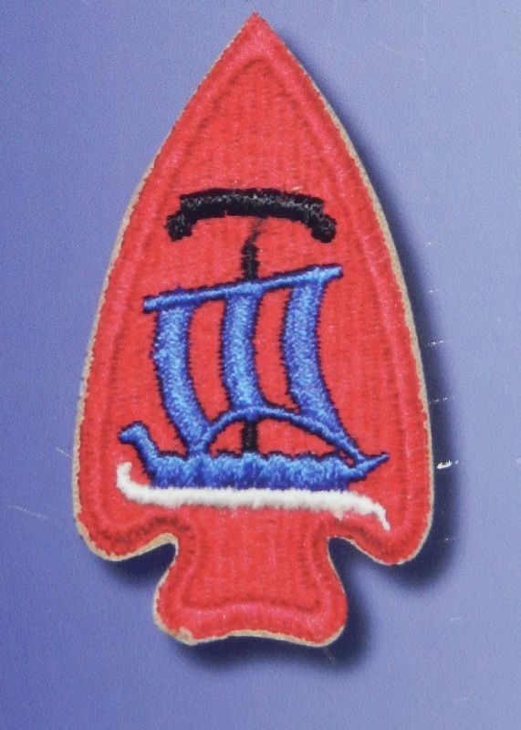 Marker detail: Insignia of the 474th Infantry Regiment (Separate) image. Click for full size.