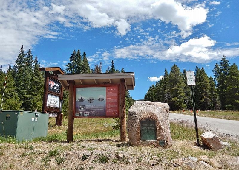 Tennessee Pass Marker image. Click for full size.