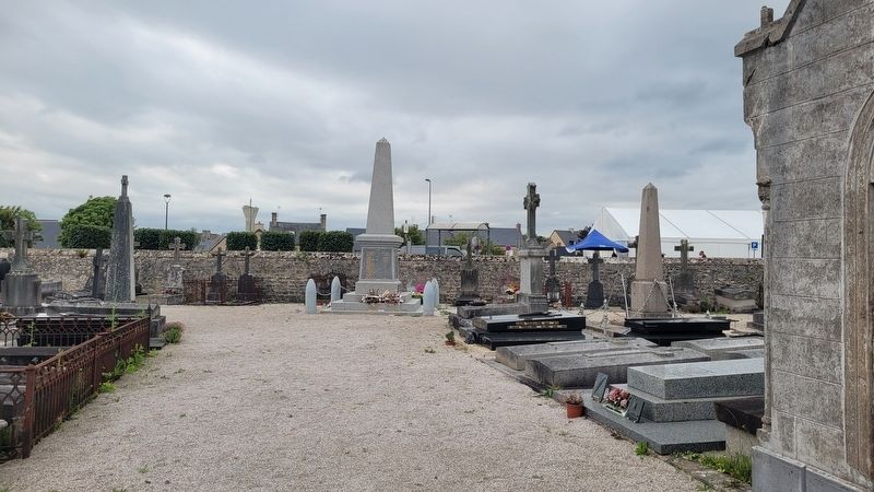 The view of the marker in the cemetery image. Click for full size.