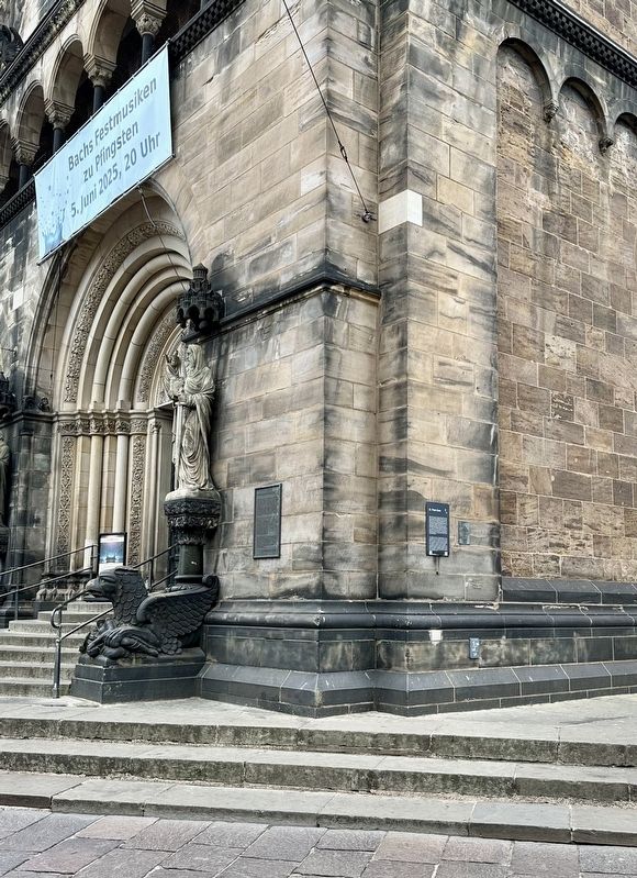 The Cathedral Doors Serve as a Reminder Marker - wide view image. Click for full size.