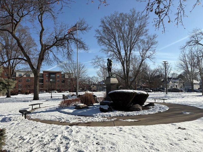 Burlington Square Park. Click for full size. Burlington Square Park image. Click for full size.