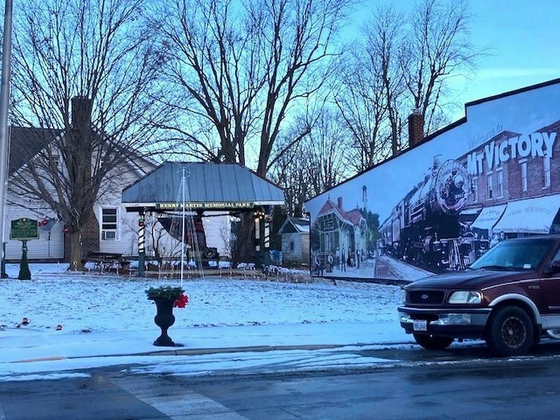 Mount Victory Historic District / Mount Victory and the Underground Railroad Marker image. Click for full size.