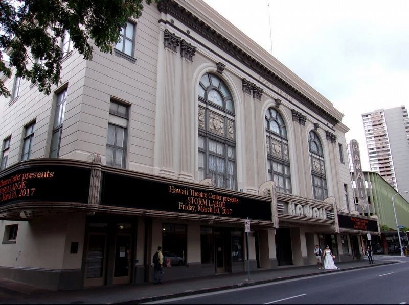 1922 Hawaii Theatre. Click for full size. 1922 Hawaii Theatre image. Click for full size.
