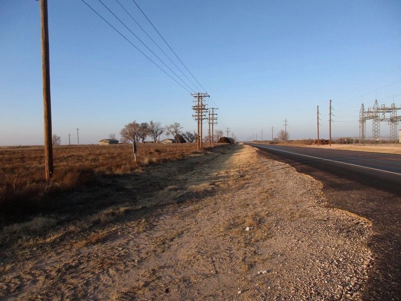XIT Ranch South Line Marker image. Click for full size.