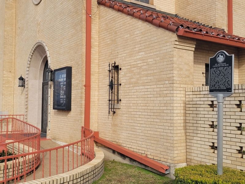 St. Anthony Catholic Church Marker image. Click for full size.