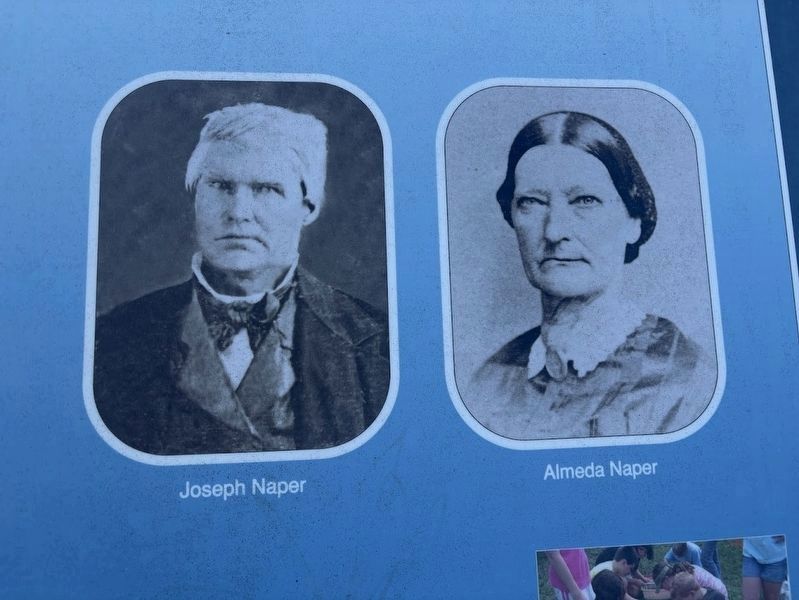 Joseph and Almeda Naper image. Click for full size.