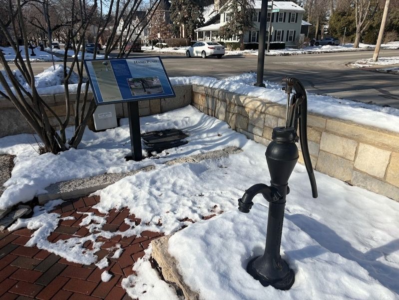 Hand Pump at Naper Homestead. Click for full size. Hand Pump at Naper Homestead image. Click for full size.