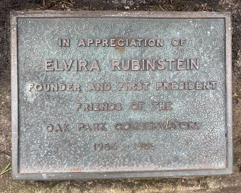 Elvira Rubinstein Marker image. Click for full size.