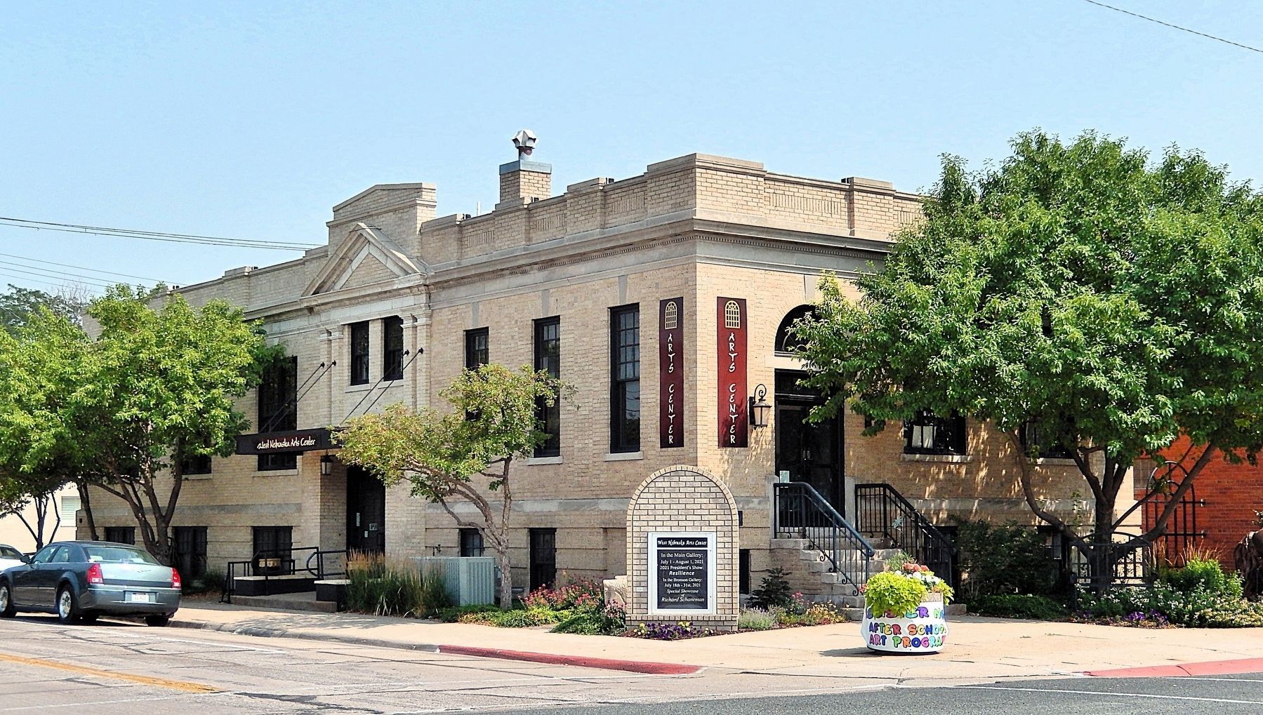 Former Scottsbluff Carnegie Library (<i>northwest elevation</i>). Click for full size. Former Scottsbluff Carnegie Library (<i>northwest elevation</i>) image. Click for full size.