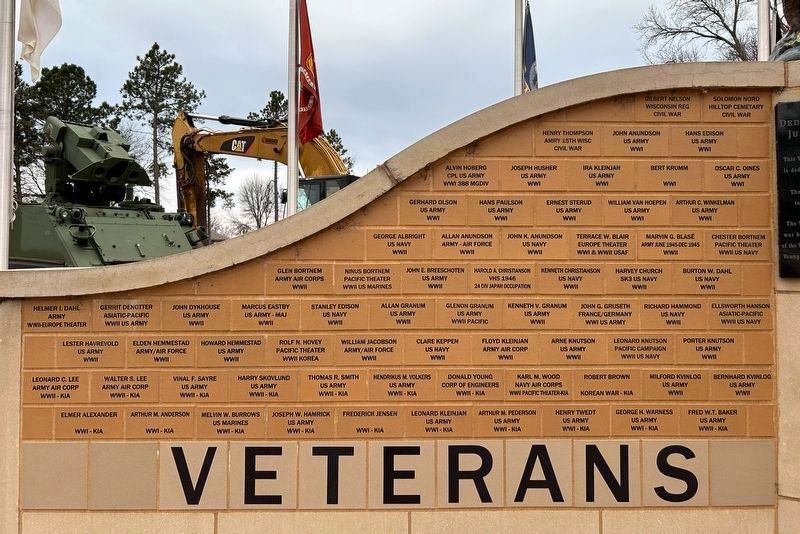 Veterans Memorial Tiles Side 1 image. Click for full size.