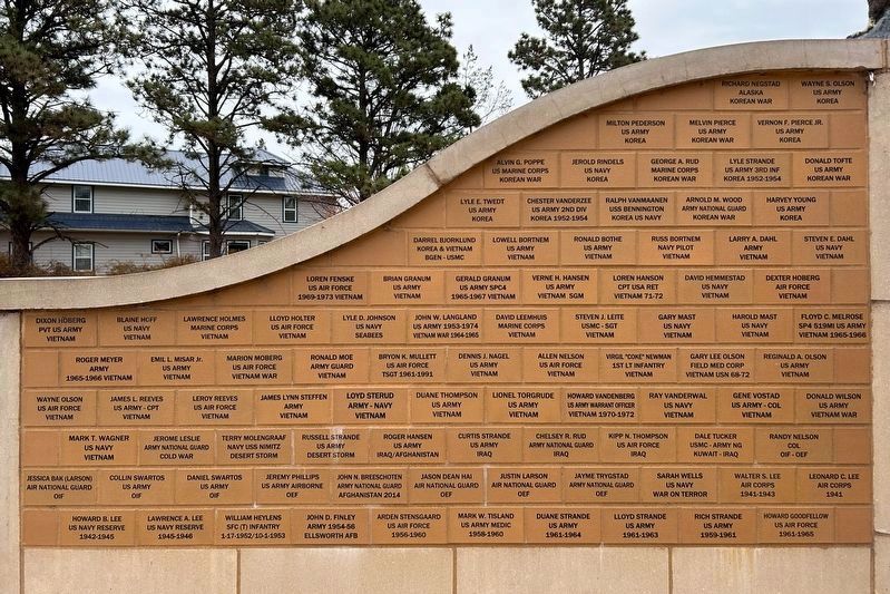 Veterans Memorial Tiles Side 3 image. Click for full size.