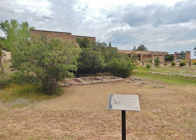 Dominguez Pueblo Marker image. Click for full size.