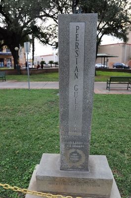 Operation Desert Storm Fallen Heroes Marker image. Click for full size.