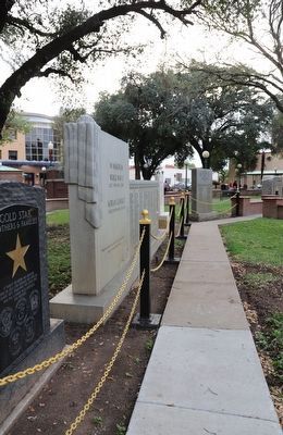 Laredo World War II and Korean Conflict Memorial image. Click for full size.