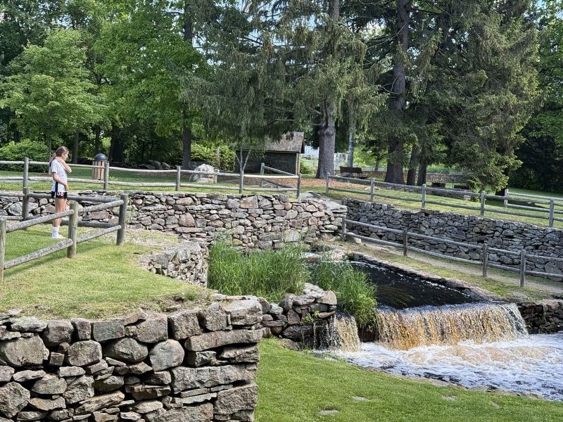 Deacon Samuel Edson Mill Races image. Click for full size.