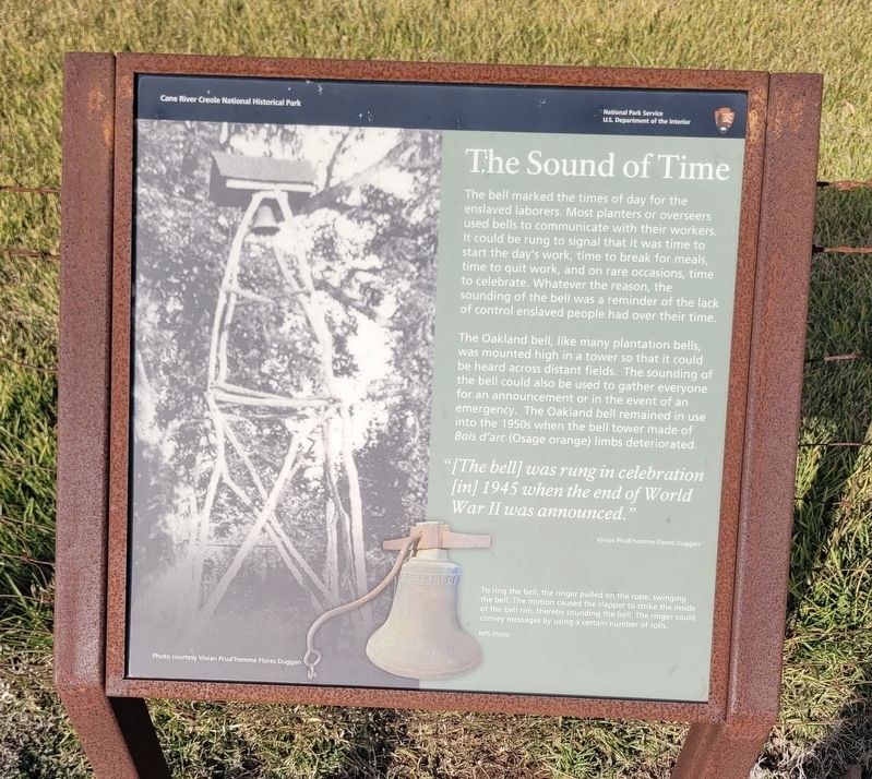 The Sound of Time Marker. Click for full size. The Sound of Time Marker image. Click for full size.