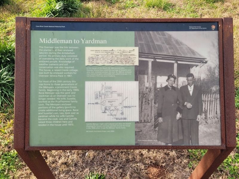 Middleman to Yardman Marker. Click for full size. Middleman to Yardman Marker image. Click for full size.