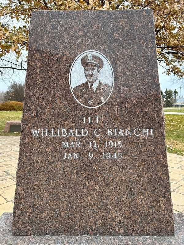 Willibald C. Bianchi Marker, Side One image. Click for full size.