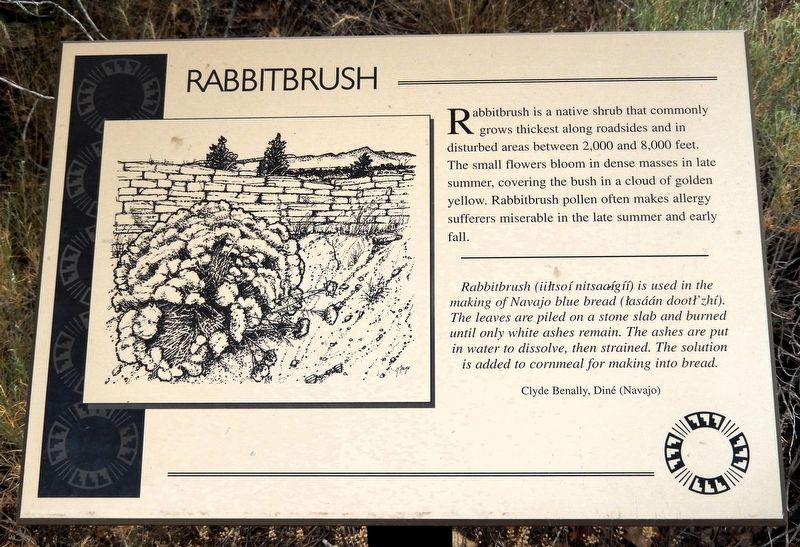 Rabbitbrush Marker image. Click for full size.
