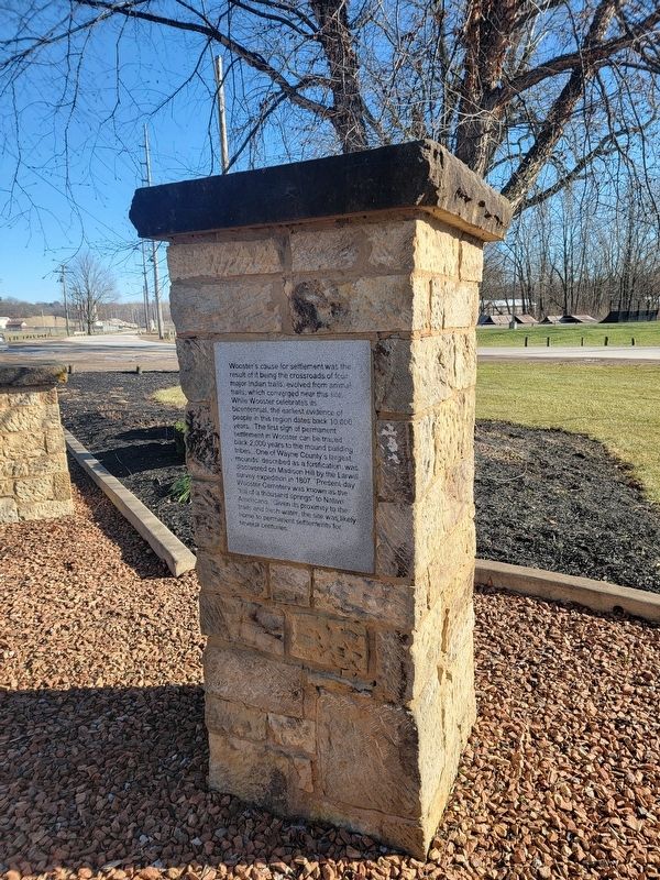 View of the marker while looking east image. Click for full size.