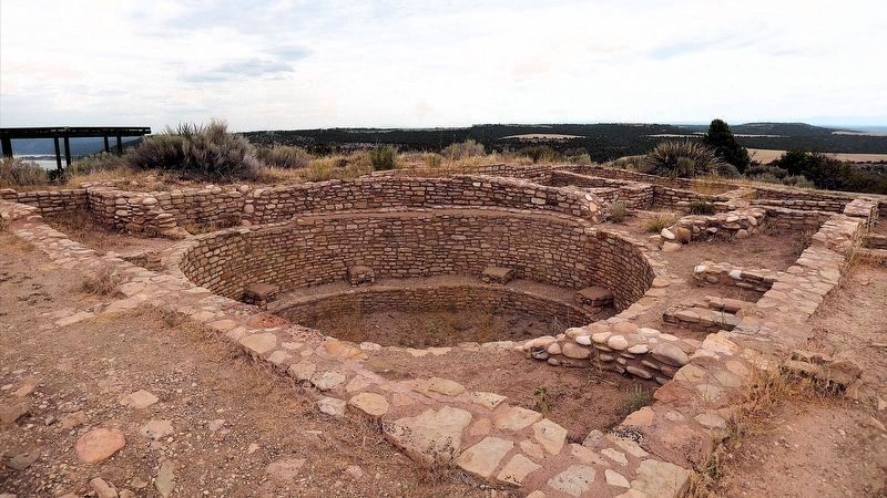 Escalante Pueblo � Kiva image. Click for full size.