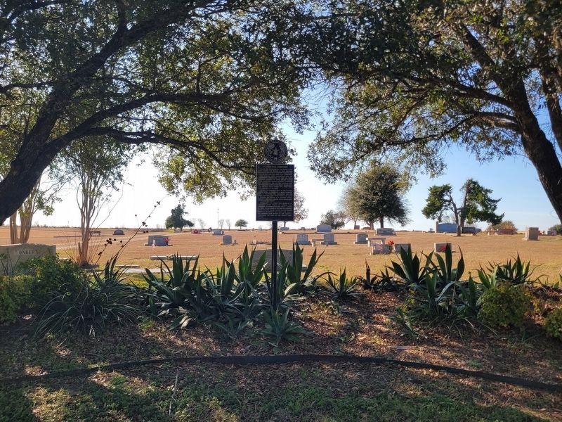 Clover Hill Cemetery and Marker image. Click for full size.
