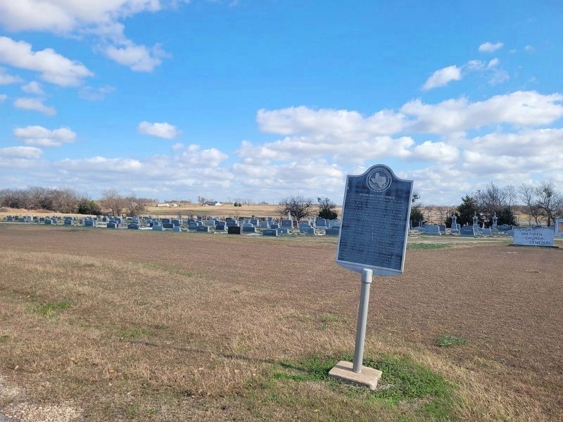 Ocker Brethren Church Marker image. Click for full size.