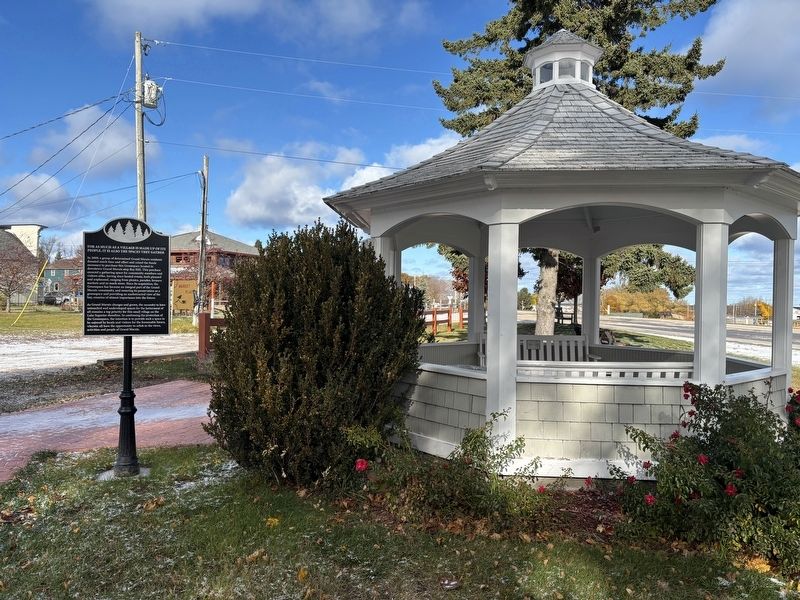 Grand Marais Greenspace Marker image. Click for full size.
