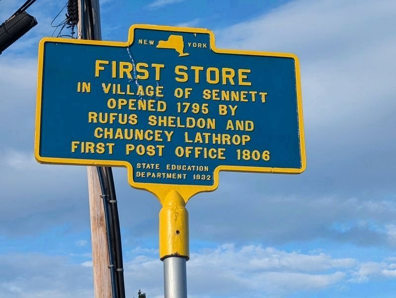 First Store Marker image. Click for full size.