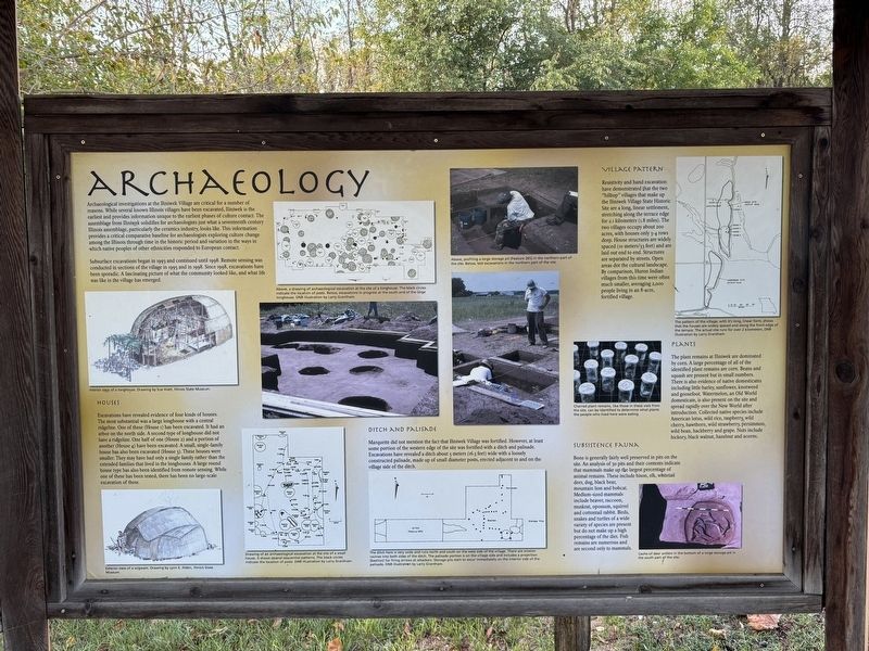 Archeology Marker. Click for full size. Archeology Marker image. Click for full size.