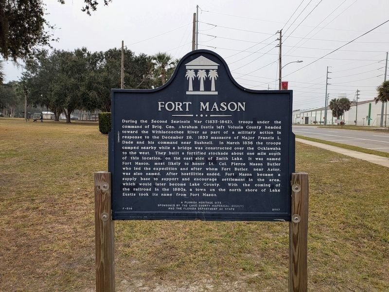 Fort Mason Marker image. Click for full size.