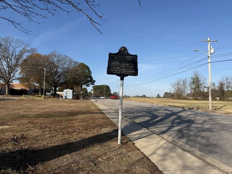 Fike Cyclones Football Marker. Click for full size. Fike Cyclones Football Marker image. Click for full size.