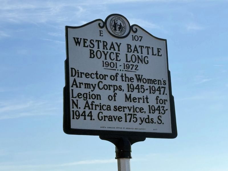 Westray Battle Boyce Long Marker image. Click for full size.