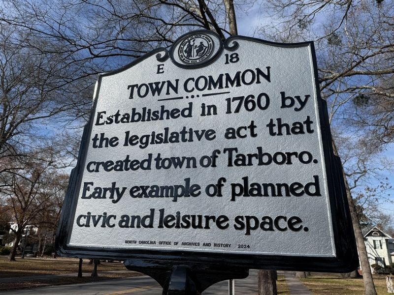 Town Common Marker image. Click for full size.