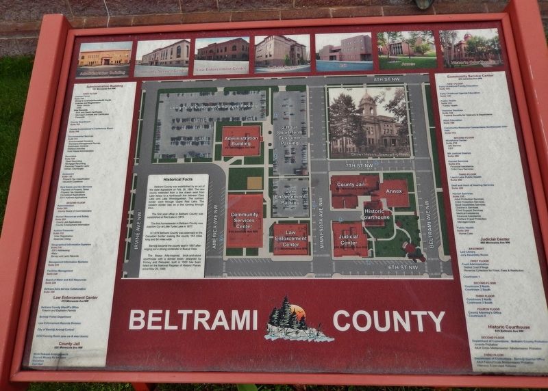 Beltrami County Marker image. Click for full size.