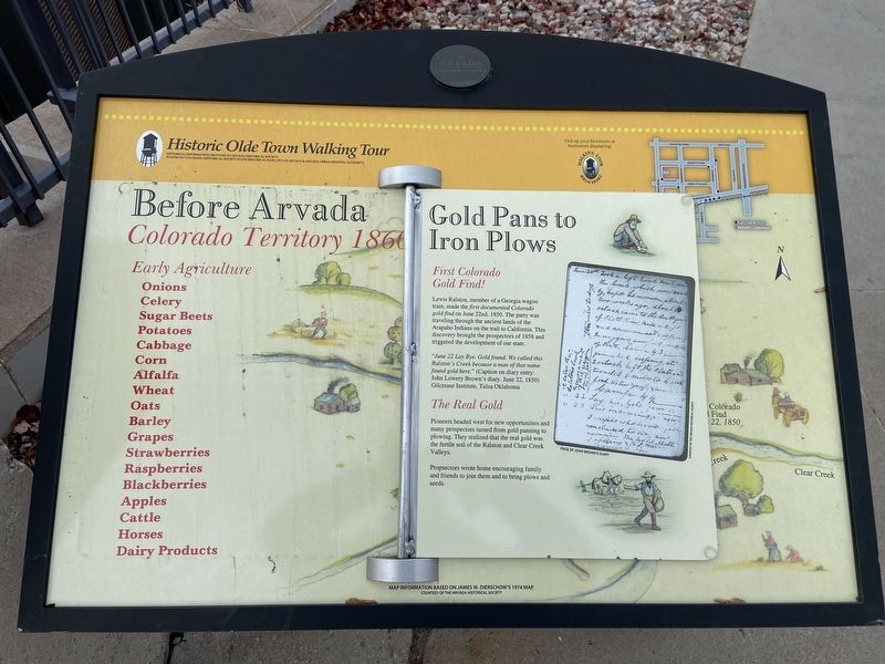 Before Arvada Marker. Click for full size. Before Arvada Marker image. Click for full size.