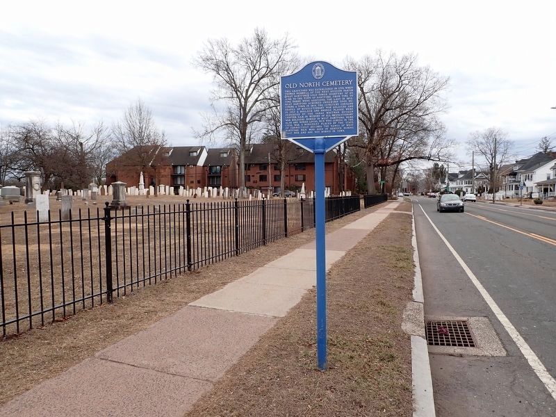 Old North Cemetery Marker image. Click for full size.