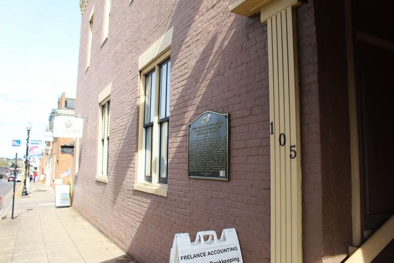 Culpeper's Original Courthouses, The Stamp Act, and The Culpeper Resolves Marker image. Click for full size.