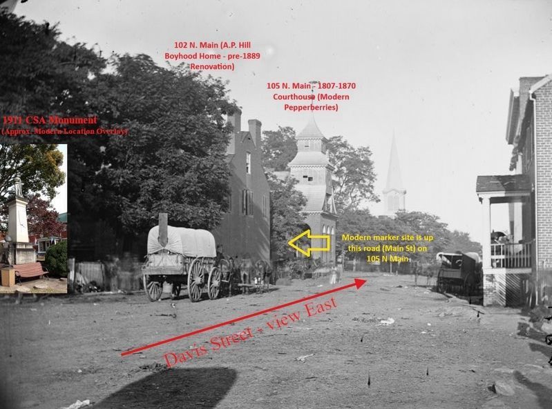 Culpeper Courthouse (1807-1870) 1862 View image. Click for full size.