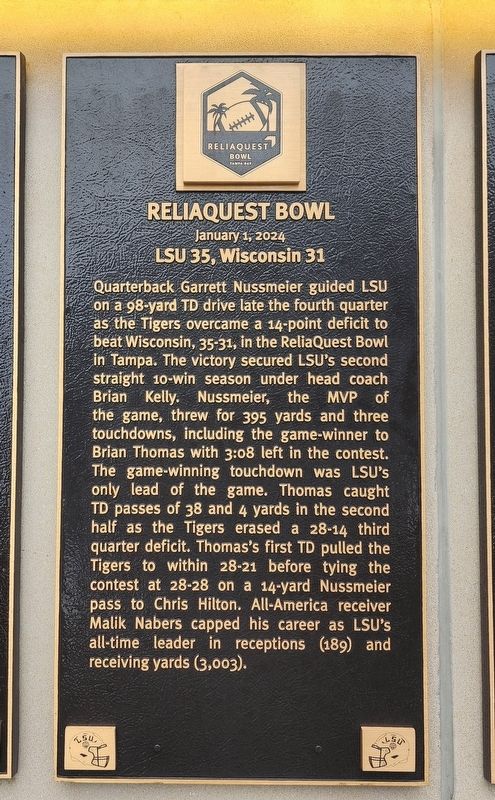 Reliaquest Bowl Marker. Click for full size. Reliaquest Bowl Marker image. Click for full size.
