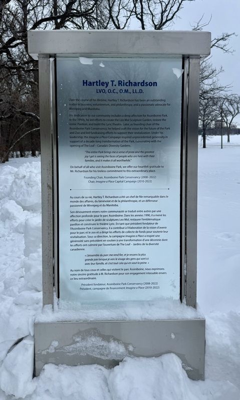 Hartley T. Richardson Marker image. Click for full size.