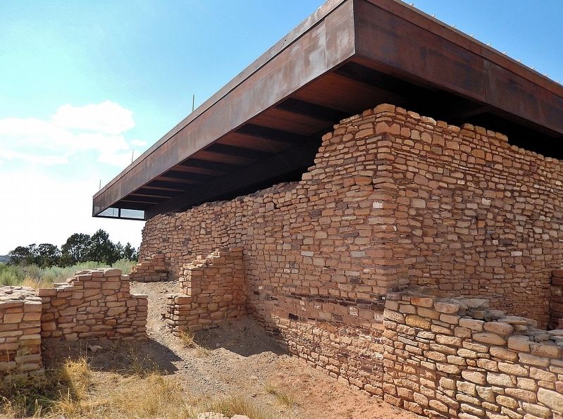 Lowry Pueblo (<i>southeast elevation</i>) image. Click for full size.